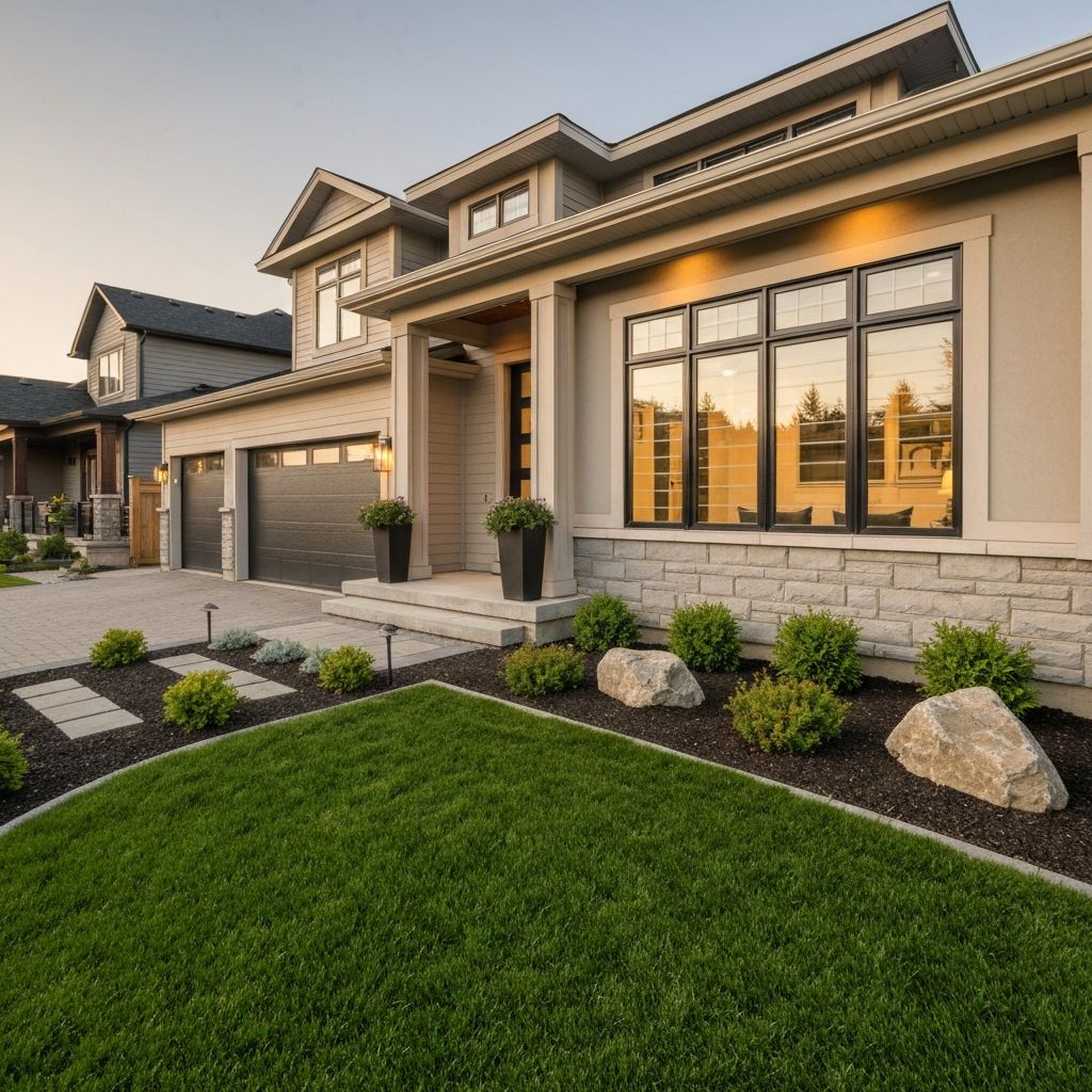 Canadian home representing equity for second mortgage